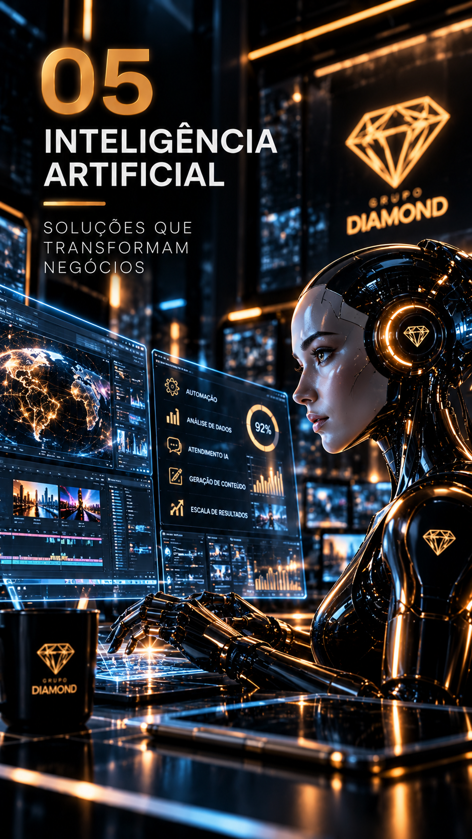 Inteligência artificial e automação
